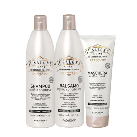 Il Salone Milano Mythic Shampoo 500ml Conditioner 500ml Mask 250ml