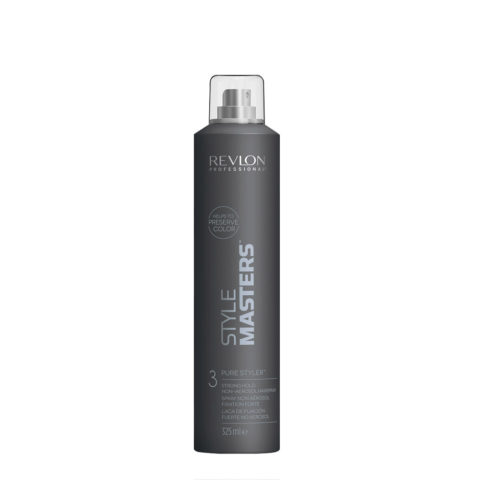 Revlon Style Masters Must Haves Pure Styler Strong Hold Hairspray 325ml - strong hold ecological hairspray