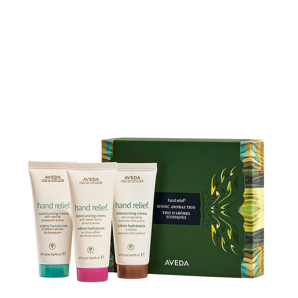 Aveda Hand Relief Iconic Aroma Trio - gift box