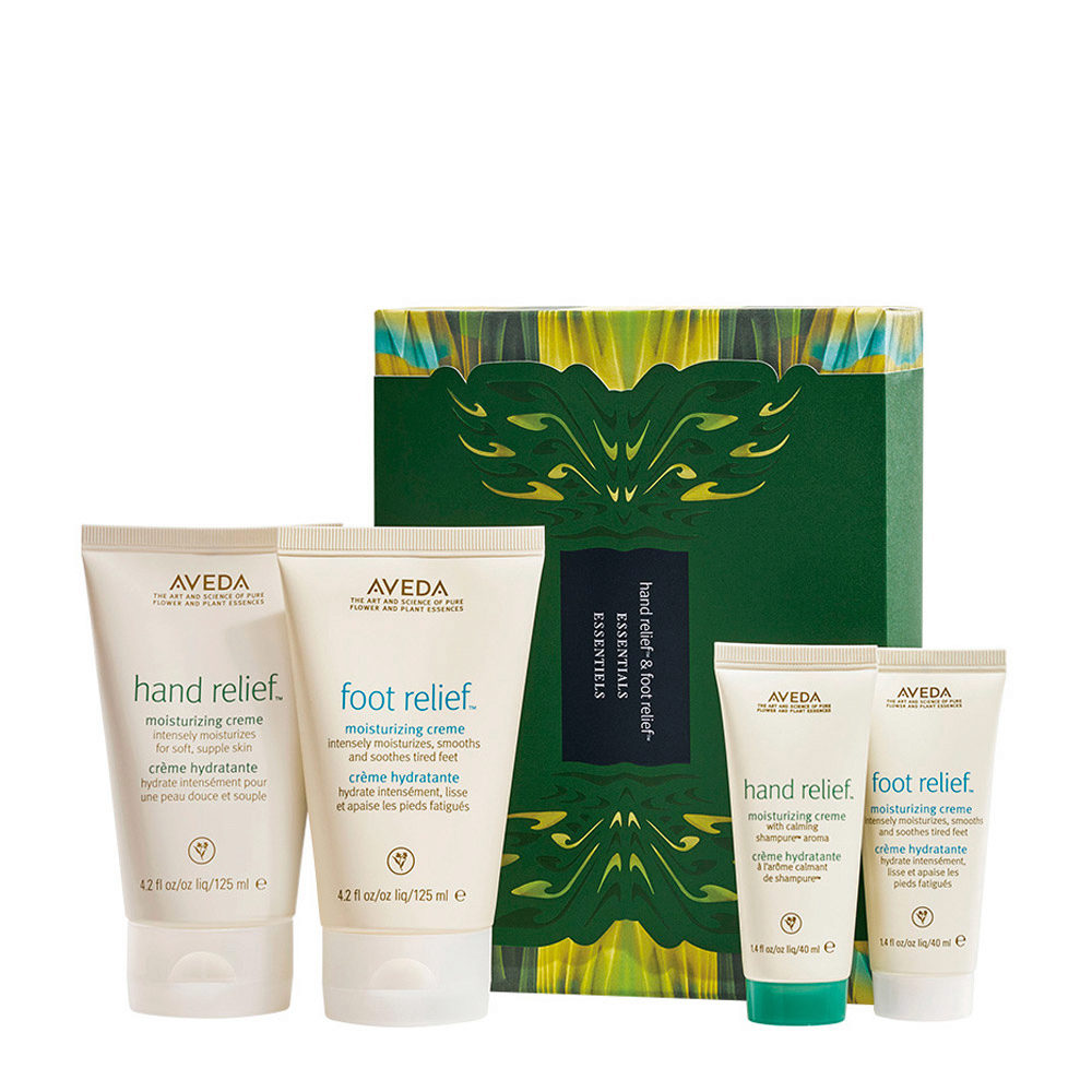 Aveda Hand Relief & Foot Relief Essentials - gift box