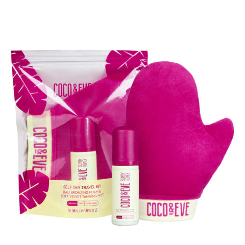 Coco & Eve Self Tan Travel Kit Medium - self-tanning kit