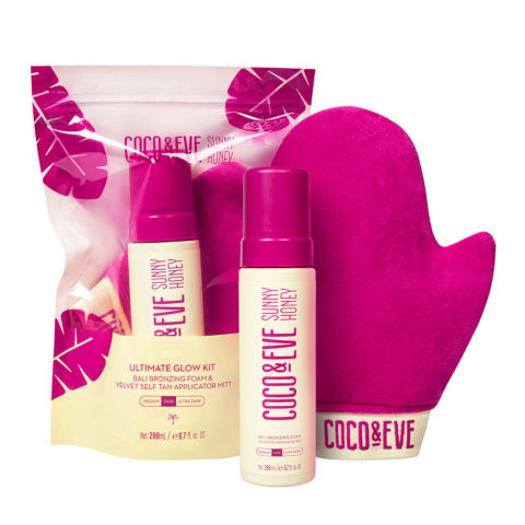Coco & Eve Ultimate Glow Kit Dark - self-tanning kit