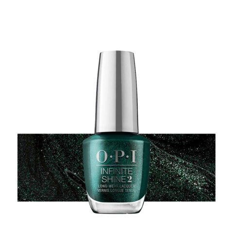 OPI Terribly Nice Holiday Infinite Shine HRQ15 Peppermint Bark and Bite 15ml - long-lasting nail lacquer