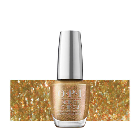 OPI Terribly Nice Holiday Infinite Shine HRQ16 Five Golden Flings 15ml - long-lasting nail lacquer