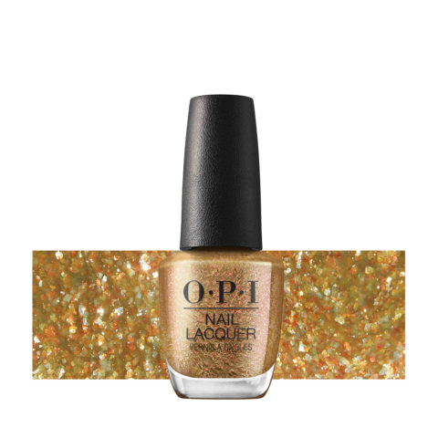 OPI Nail Lacquer Terribly Nice HRQ02 Five Golden Flings 15ml