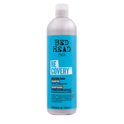 Tigi Bed Head Recovery Moisture Rush Shampoo 750ml - shampoo for dry and damaged hair