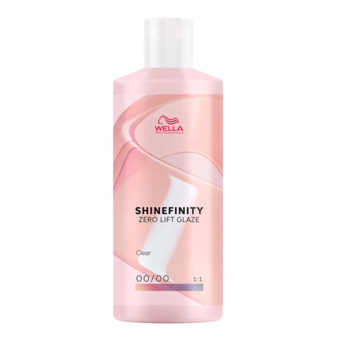 Wella Shinefinity Zero Lift Glaze Crystal Glaze 00/00 500ml  - demi-permanent colour