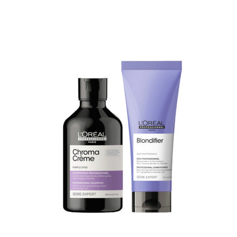 L'Oréal Professionnel Chroma Creme Purple Shampoo 300ml Conditioner 200ml