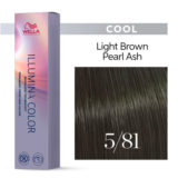 Wella Illumina Color 5/81 Pearl Ash Light Brown  60ml - permanent colouring