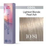 Wella Illumina Color 10/81 Ash Pearl Platinum Blonde 60ml - permanent colouring