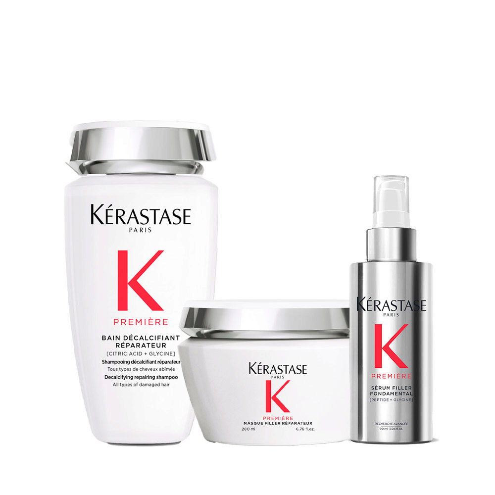 Kerastase Première Bain Décalcifiant Réparateur 250ml Masque 200ml Sérum90ml