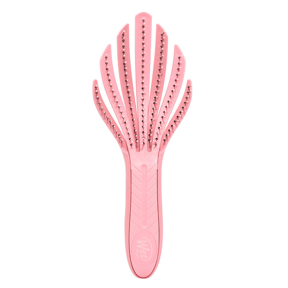 WetBrush Pro Go Green Curl Detangling Brush Pink