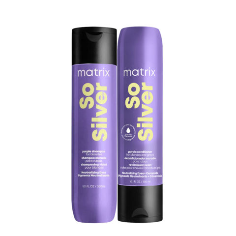 Matrix Haircare So Silver Shampoo 300ml Conditioner 300ml