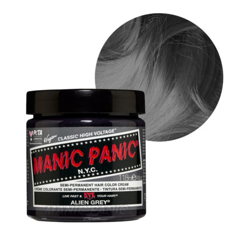 Manic Panic Classic High Voltage Alien Grey 118ml - semi-permanent coloring cream