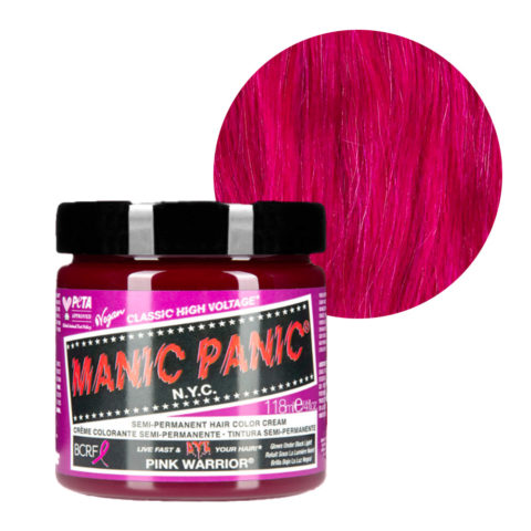 Manic Panic Classic High Voltage Pink Warrior 118ml  - semi-permanent coloring cream