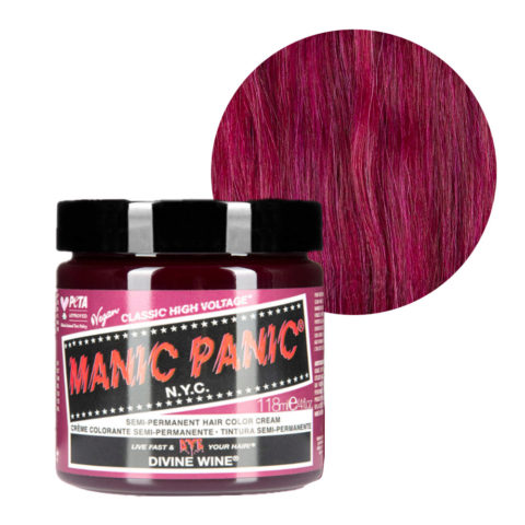 Manic Panic Classic High Voltage Divine Wine 118ml - semi-permanent coloring cream