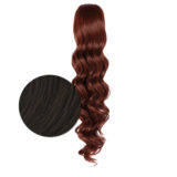 Hairdo  Clip Wavy Ponytail 69cm Medium Brown - wavy ponytail