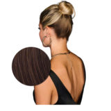 Hairdo  Clip Wavy Ponytail 69cm Medium Copper Brown - wavy ponytail