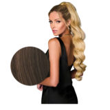 Hairdo Clip Wavy Ponytail 69cm Light Brown - wavy ponytail