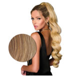 Hairdo Clip Wavy Ponytail 69cm Warm Blonde - wavy ponytail