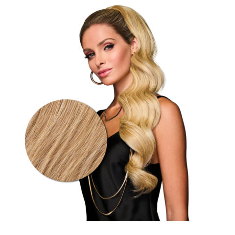 Hairdo  Wavy Ponytail with Clip 69cm Medium Golden Blonde - wavy ponytail