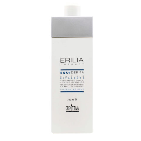 Creattiva Erilia Equiderma Bagno Bivalente 750ml - delicate shampoo for oily scalp