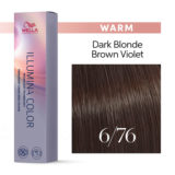 Wella Illumina Color 6/76 Sand Violet Dark Blond 60ml - permanent colouring