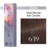 Wella Illumina Color 6/19 Cendré Dark Ash Blonde 60ml - permanent colouring