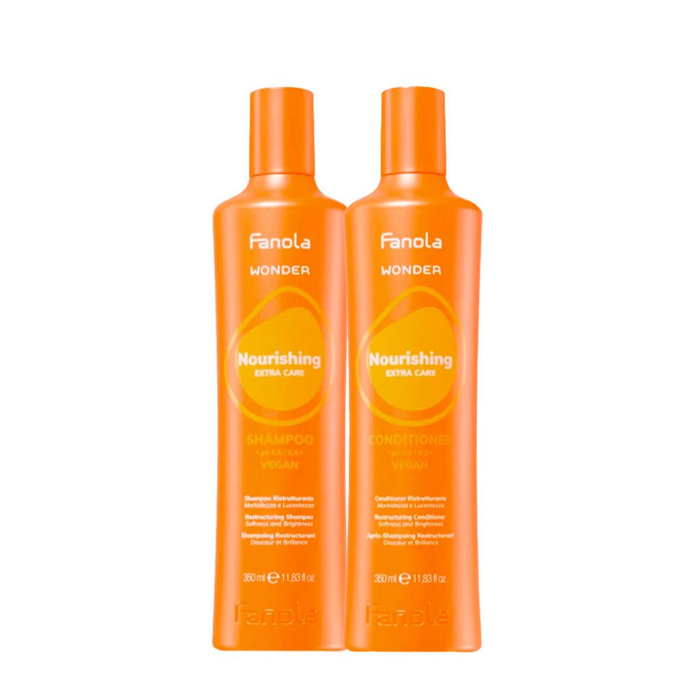 Fanola Wonder Nourishing Shampoo 350ml Conditioner 350ml