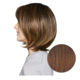 Hairdo Bouncy Bob Medium Ruby Brown Wig - medium cut wig