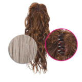 Hairdo Wavy Clip Ponytail Light Gray R56/60 46cm