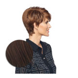 Hairdo Polished Pixie Wig Cherry Brown - short cut wig