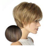 Hairdo Milano Wig Medium Hazelnut Brown - short cut wig