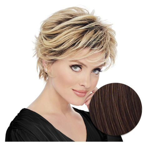 Hairdo Flirty Flip Wig Medium Auburn Brown - short cut wig