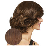 Hairdo Bombshell Bob  Medium Ruby Brown Wig - medium cut wig