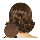 Hairdo Bombshell Bob  Medium Ruby Brown Wig - medium cut wig