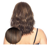 Hairdo Courtside Waves Wig Medium Hazelnut Brown - medium cut wig