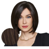 Hairdo Topper Top It Off R6/30H Medium Copper Brown - toupee with removable clips