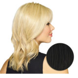 Hairdo Topper Stylish Wave Black