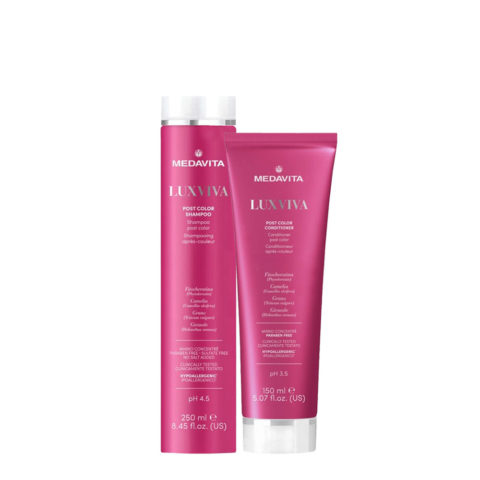 Medavita Luxviva Shampoo Post Color 250ml Conditioner 150ml