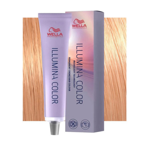 Wella Illumina Color 9/43 Very Light Golden Copper Blonde 60ml - permanent colouring