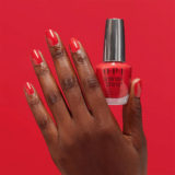 OPI  Infinite Shine ISLL64 Cajun Shrimp 15ml- long-lasting lacquer