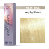 Wella Illumina Color 9/ Very Light Blond 60ml  - permanent colouring