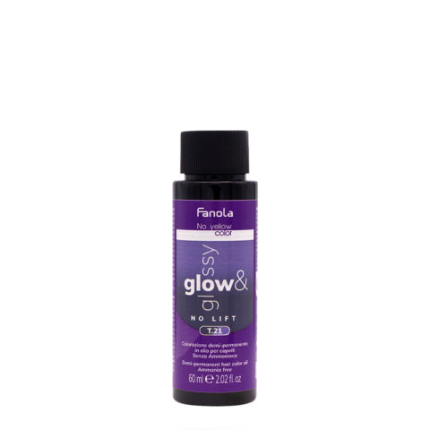 Fanola Glow & Glossy Oil Toner T.21 60ml  - semi-permanent oil hair colour without ammonia