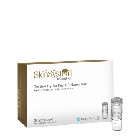 SkinSystem Hydra Pen H3 Cartridge Round Nano 20pcs - hydra pen h3 nanosphere cartridges