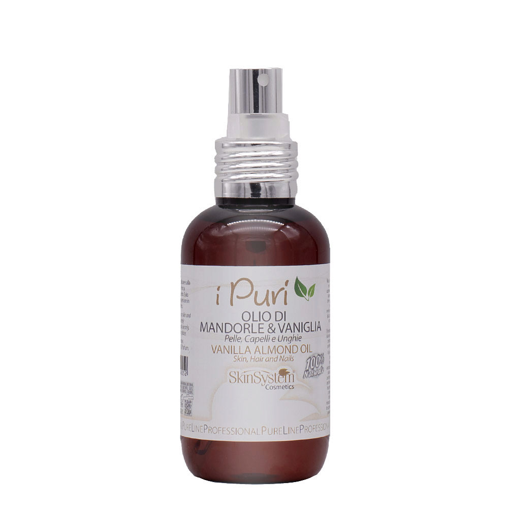 SkinSystem Vanilla Almond Oil 100ml - almond vanilla oil
