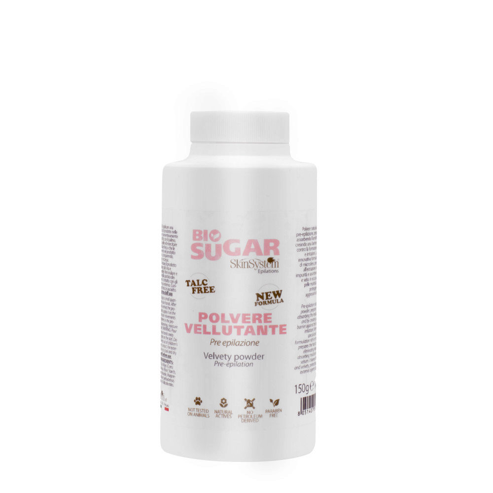 SkinSystem Bio Sugar Velvety Powder Pre-Epilation 150gr -pre-epilation velvety powder