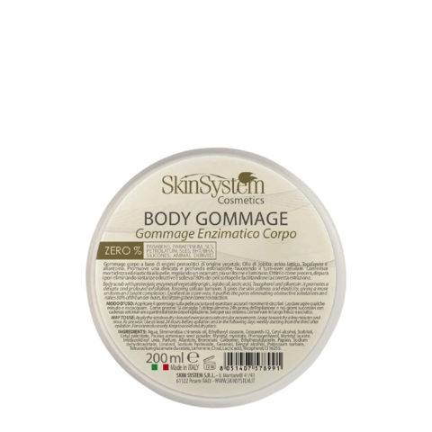 SkinSystem Body Gommage Enzimatico Corpo 200ml - enzymatic scrub