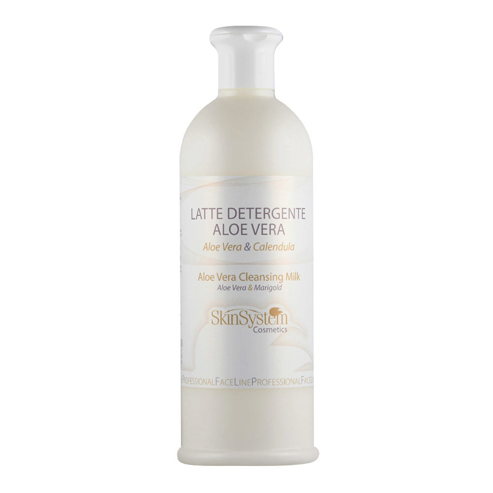 SkinSystem Aloe Vera Cleansing Milk 500ml  - aloe vera cleansing milk
