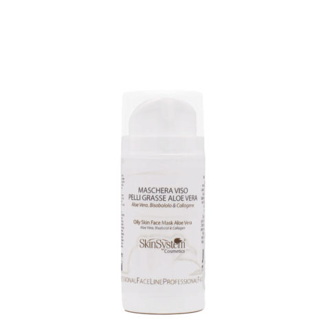 SkinSystem Oily Skin Face Mask Aloe Vera 100ml - face mask for oily skin